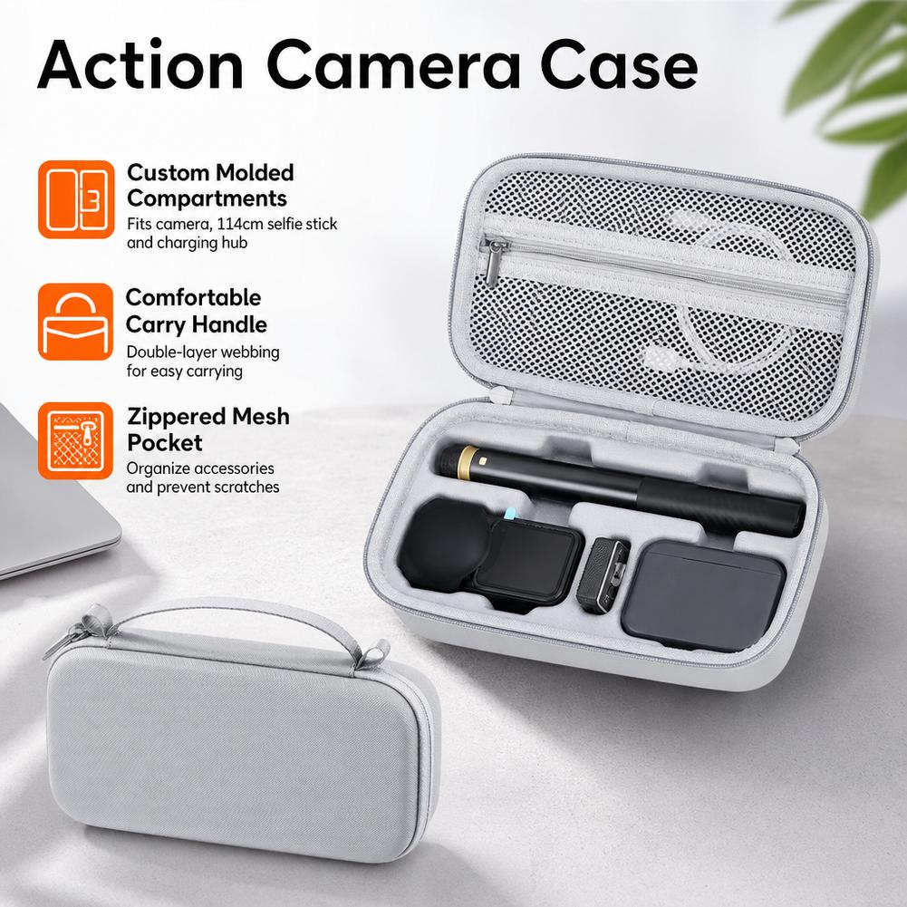 For Insta360 X6 Hard EVA Carry - Lens Case Pouch ulasan dan harga